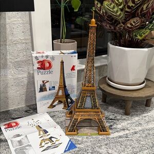 Ravensburger 3D Puzzle Eiffel Tower - Orange and Black